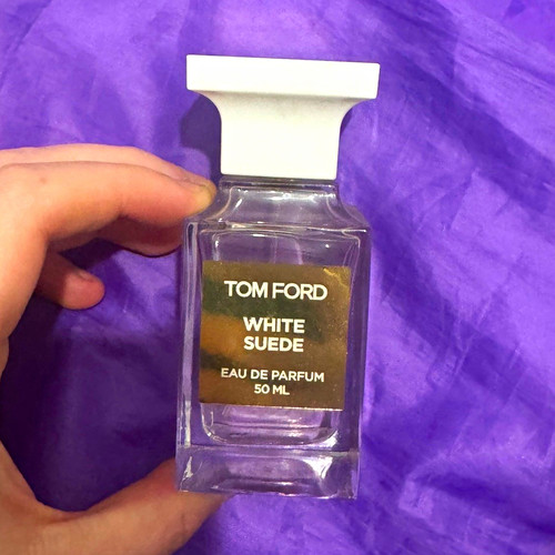 Tom ford white suede eau - tom, de