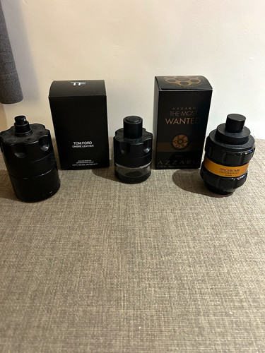 Empty fragrance bottles and - empty,